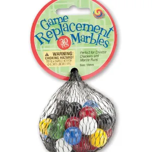 14mm 30 Piece Chinese Checkers Marbles