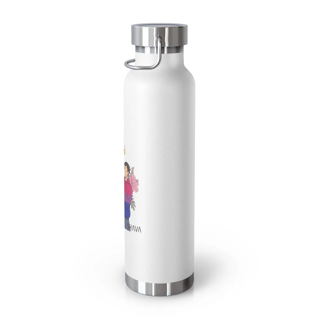 Affirmation Feminist pro choice Copper Vacuum insulated bottle 22oz -  I am Loved (Gay and Bisexual)