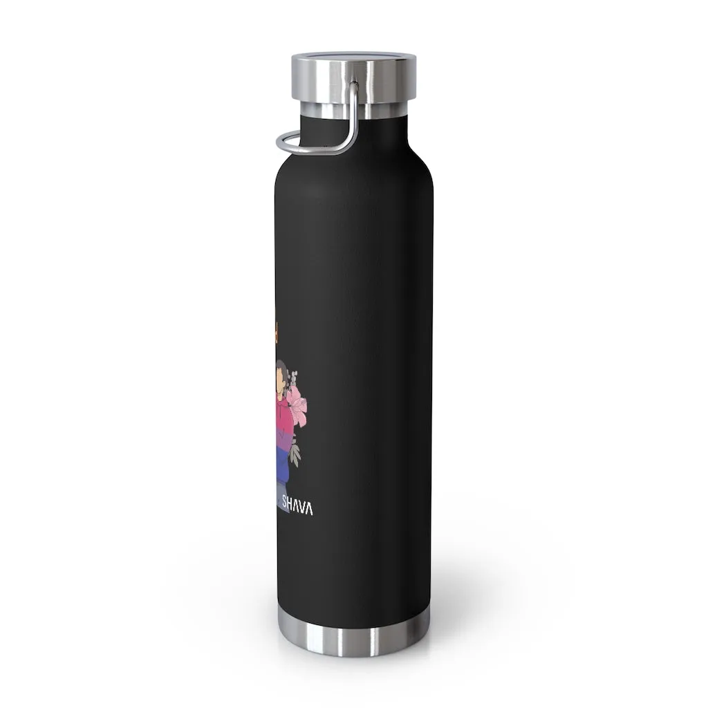 Affirmation Feminist pro choice Copper Vacuum insulated bottle 22oz -  I am Loved (Gay and Bisexual)