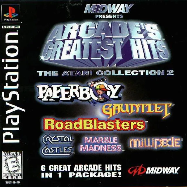 Arcade's Greatest Hits: The Atari Collection 2 - (PS1) PlayStation 1 [Pre-Owned]