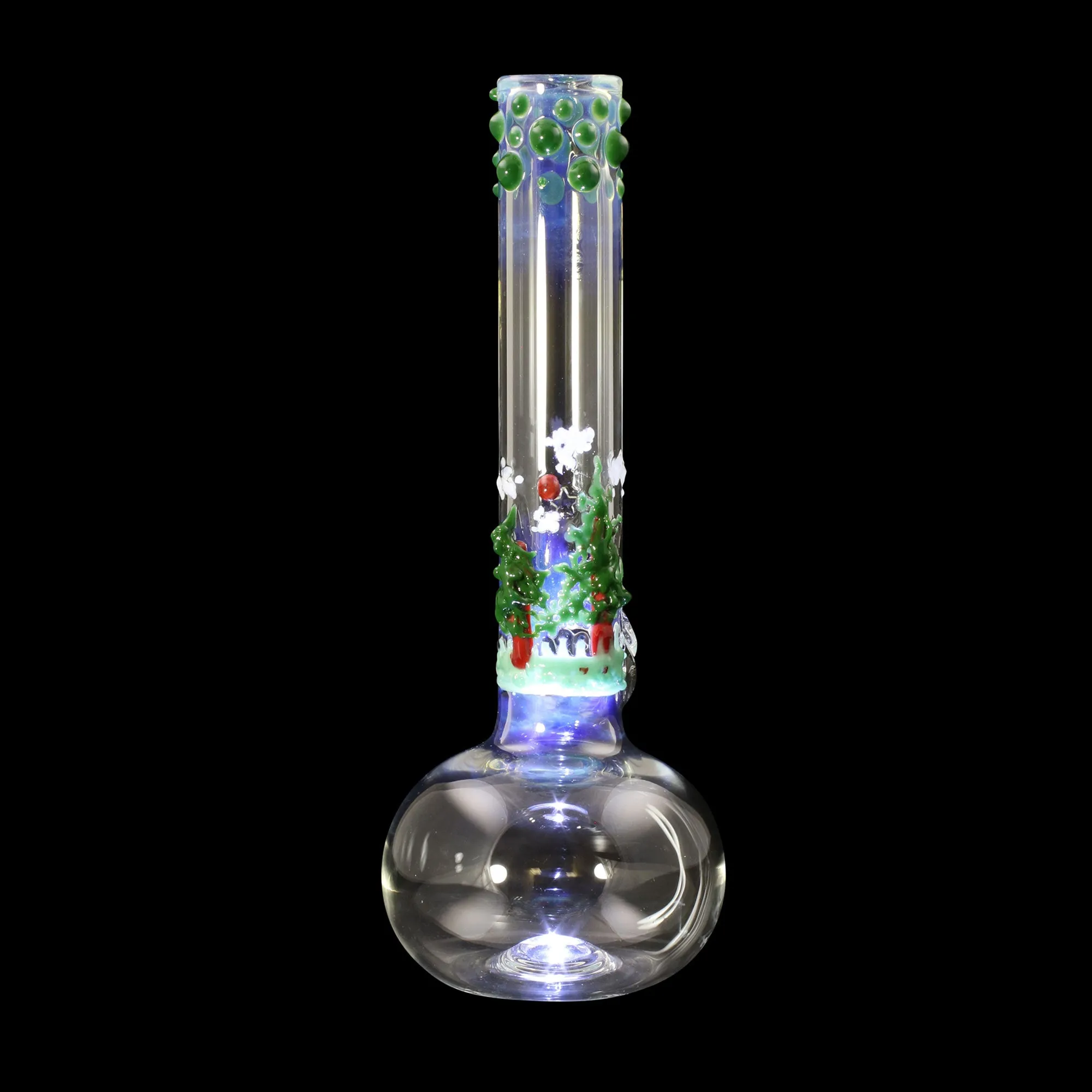 Chameleon Glass Europa Series Fumed Bong - Trees