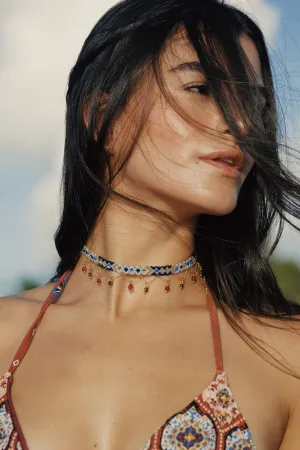 CHOKER WAYUU JOLOTS - Beach Blue