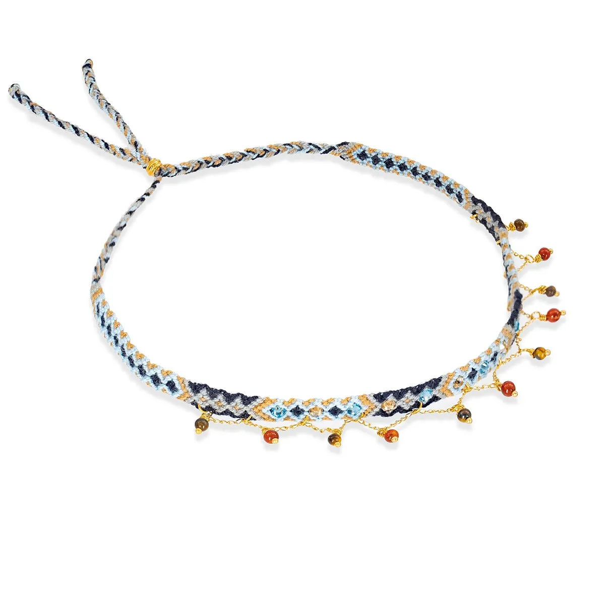 CHOKER WAYUU JOLOTS - Beach Blue