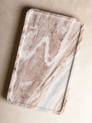 Clover Marble Tray