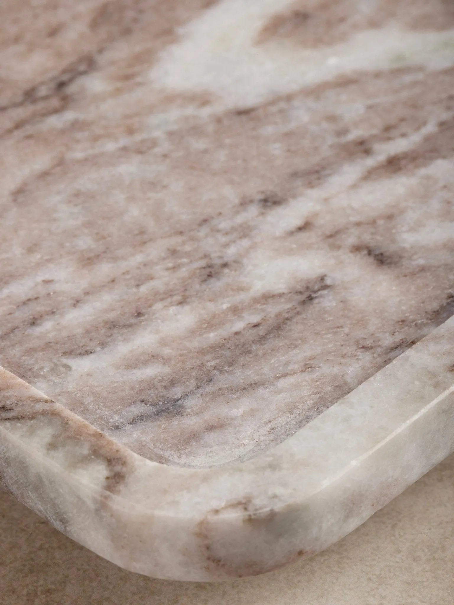 Clover Marble Tray