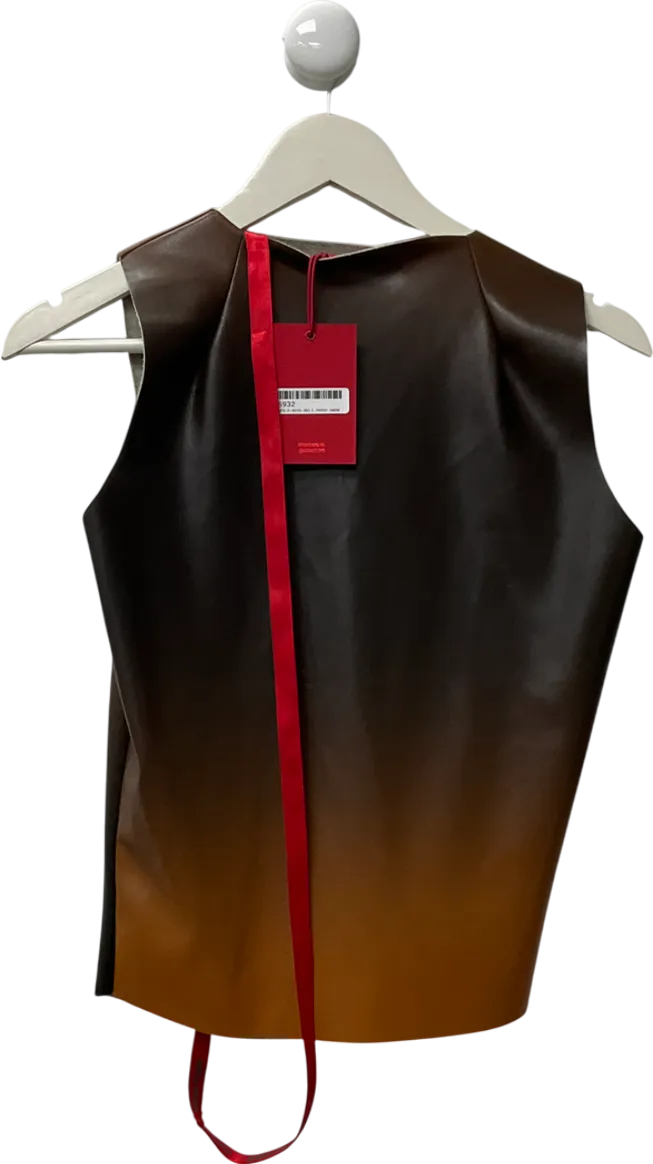 coucoo Brown Karakoram Top - Caramel Marble UK XL