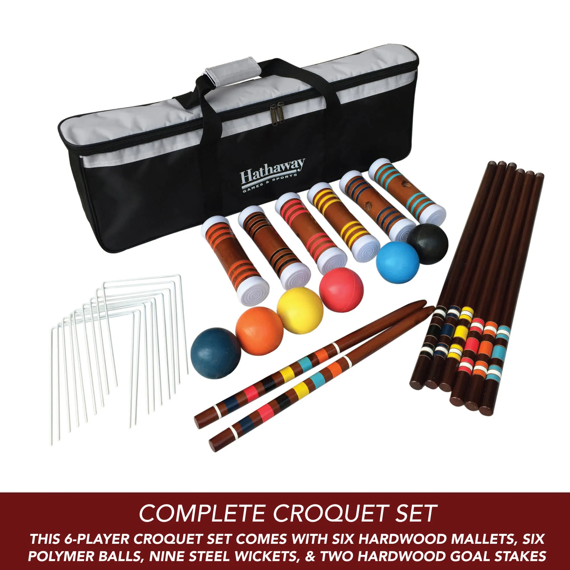 Croquet 6-Player Set