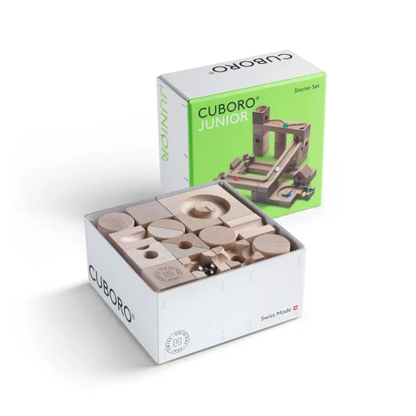 Cuboro Junior Marble Run Starter Set