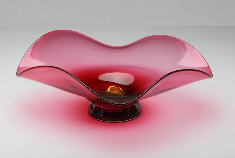 Dichroic Bowl "Ruby"