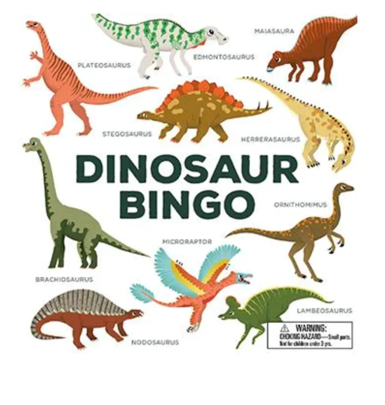 Dinosaur Bingo Game
