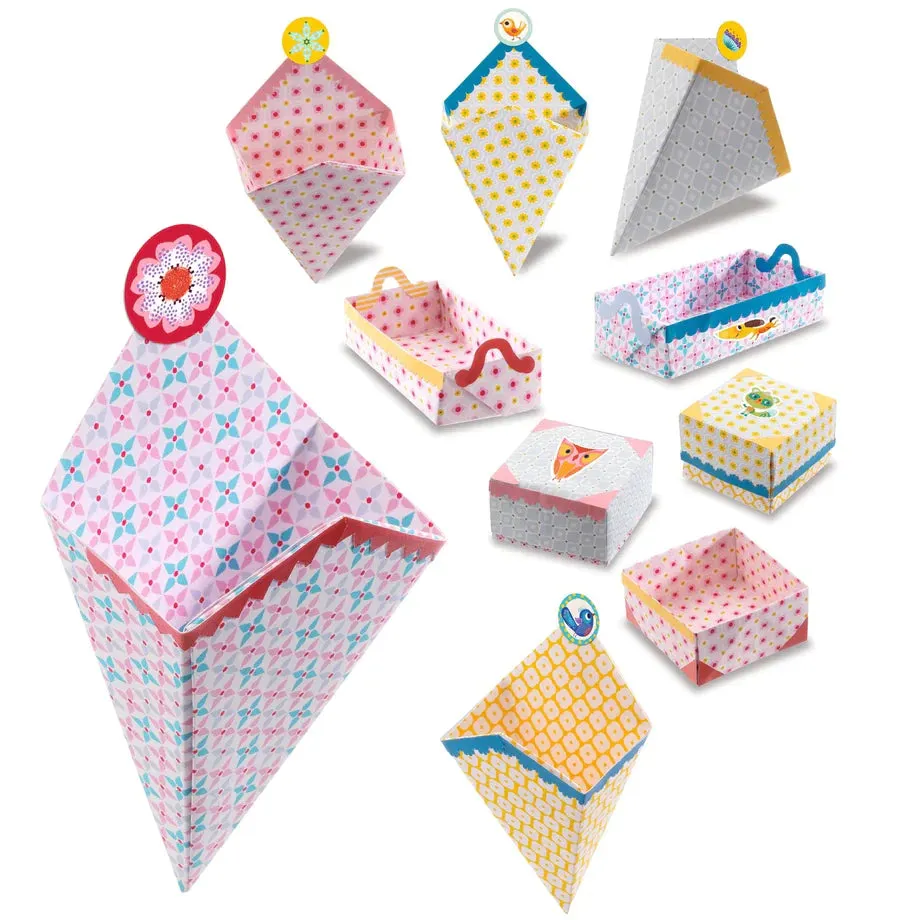 DIY Origami Small Boxes