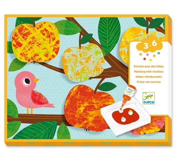 Djeco Arts & Crafts - Painting With Marbles