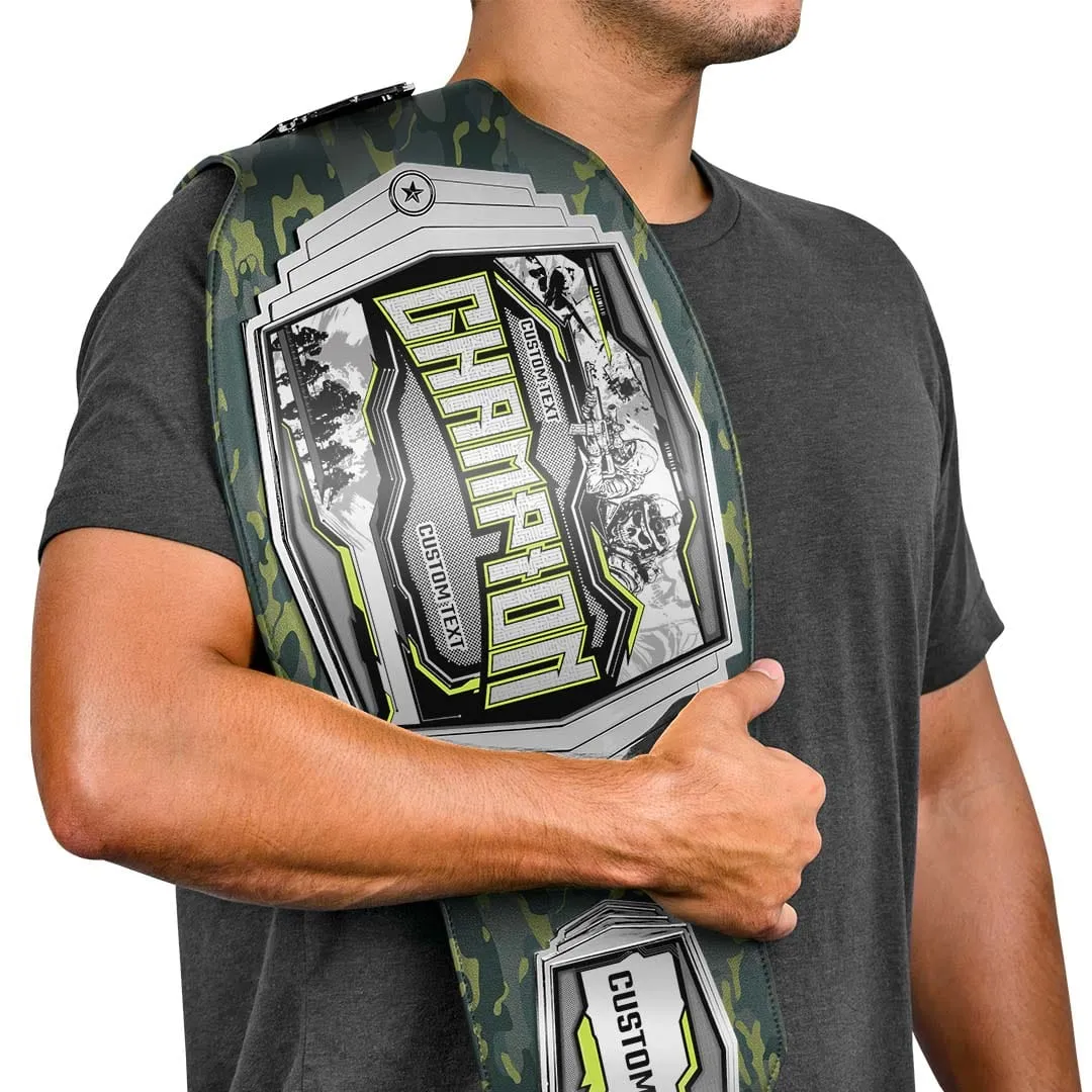 Esports Shooter Customizable Championship Belt