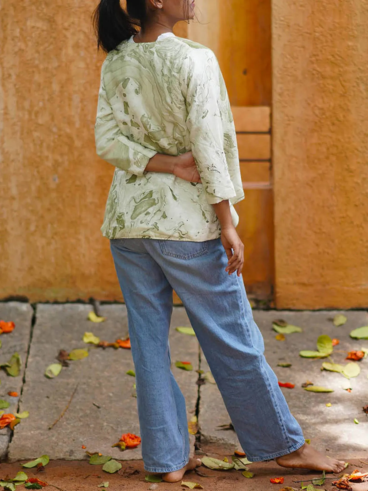 Esther Marble Summer Coat