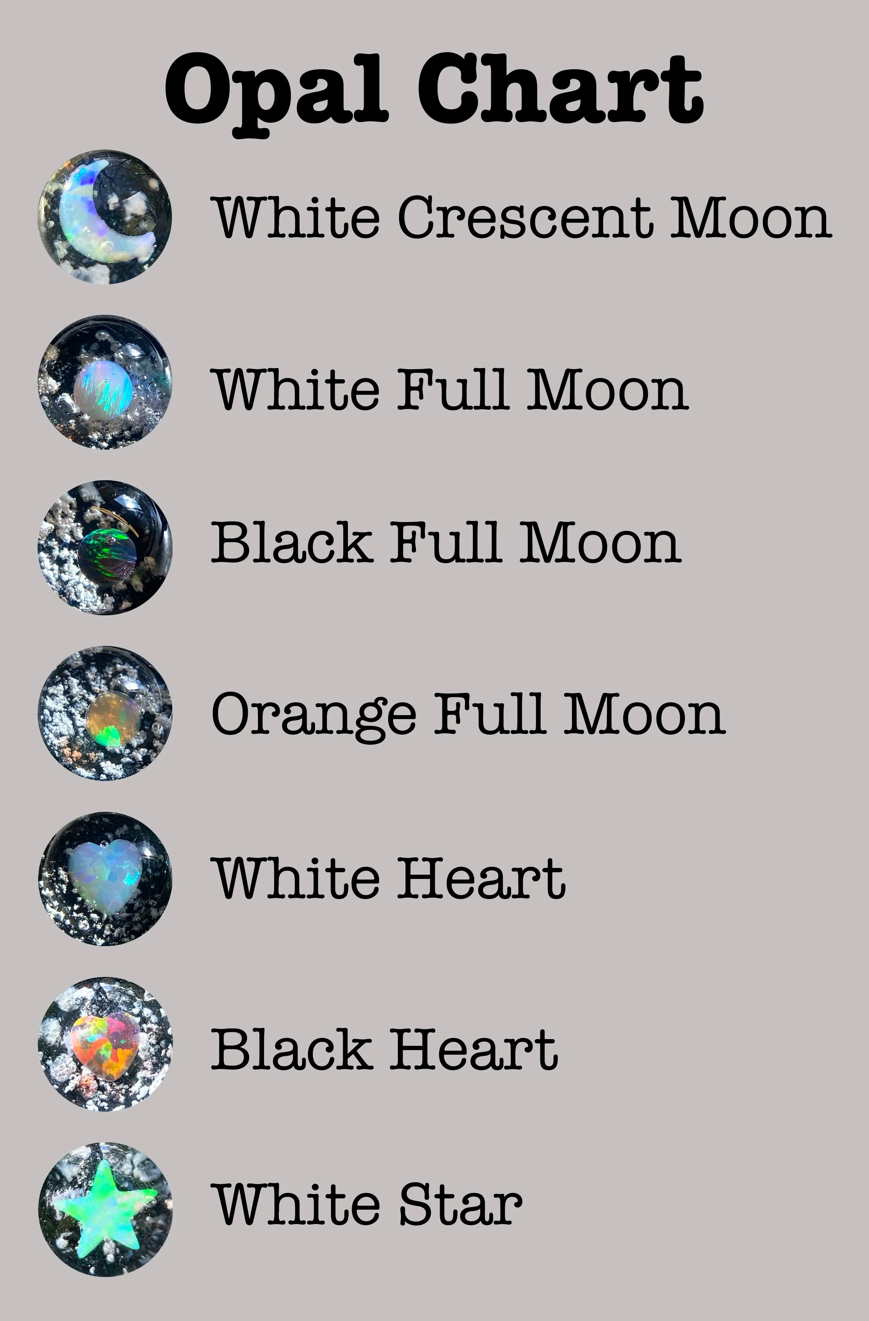 Extra Opal Interchangeable Marbles