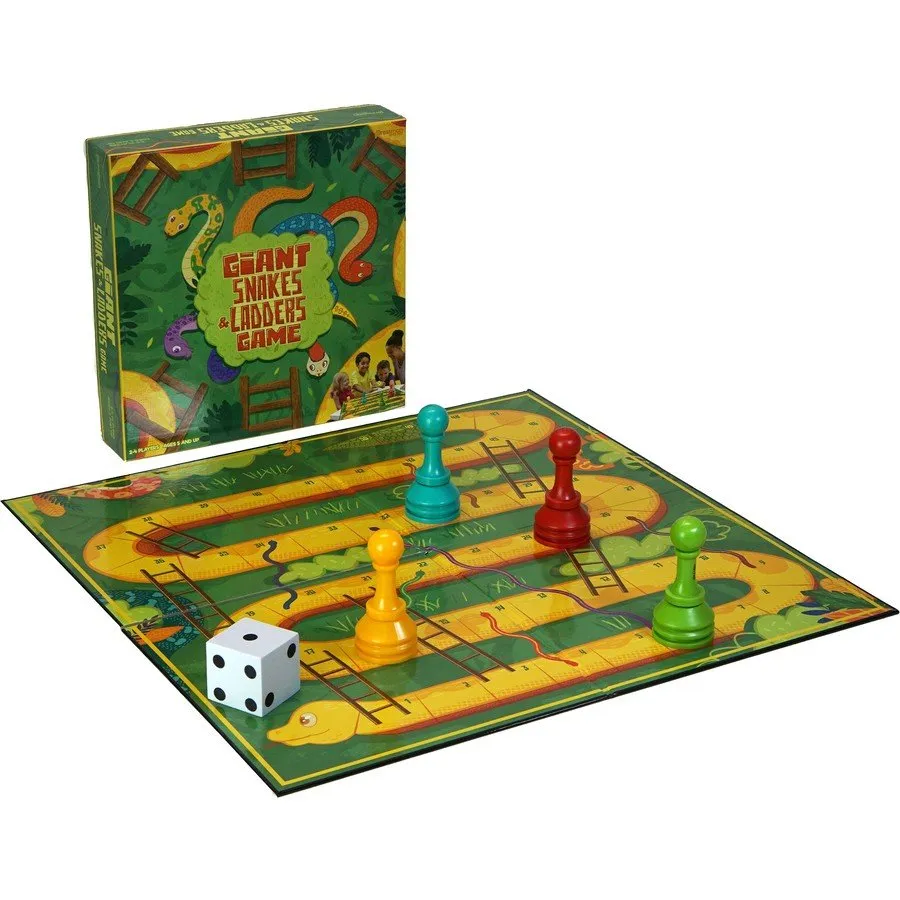 Giant Snakes And Ladders Game