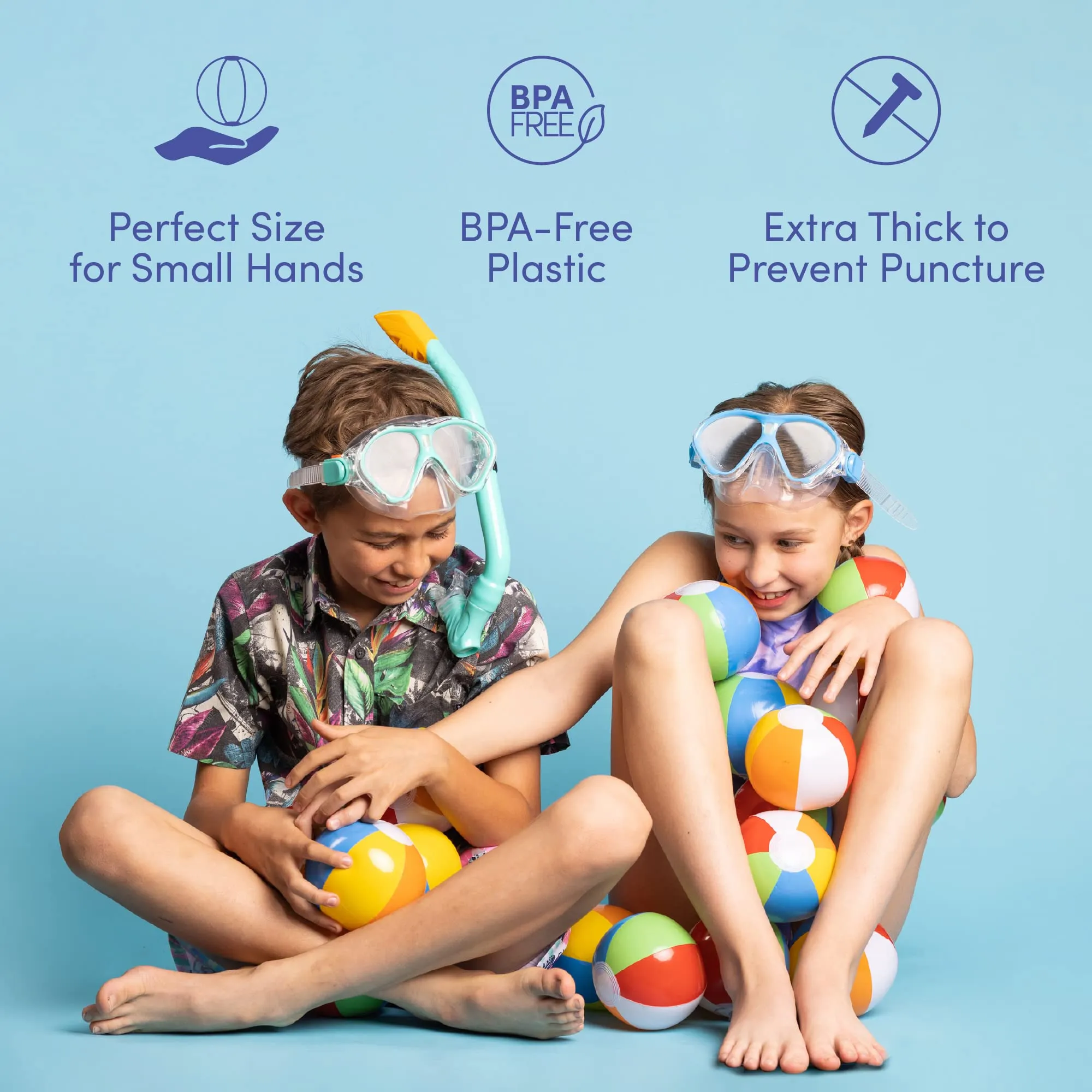 Inflatable Beach Balls for The Pool, Beach, Summer Parties, Gifts and Decorations