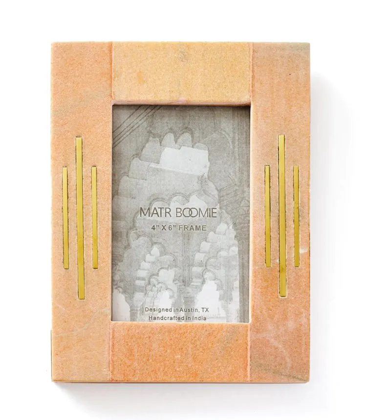 Jaipuri Marble Picture Frame - 4x6