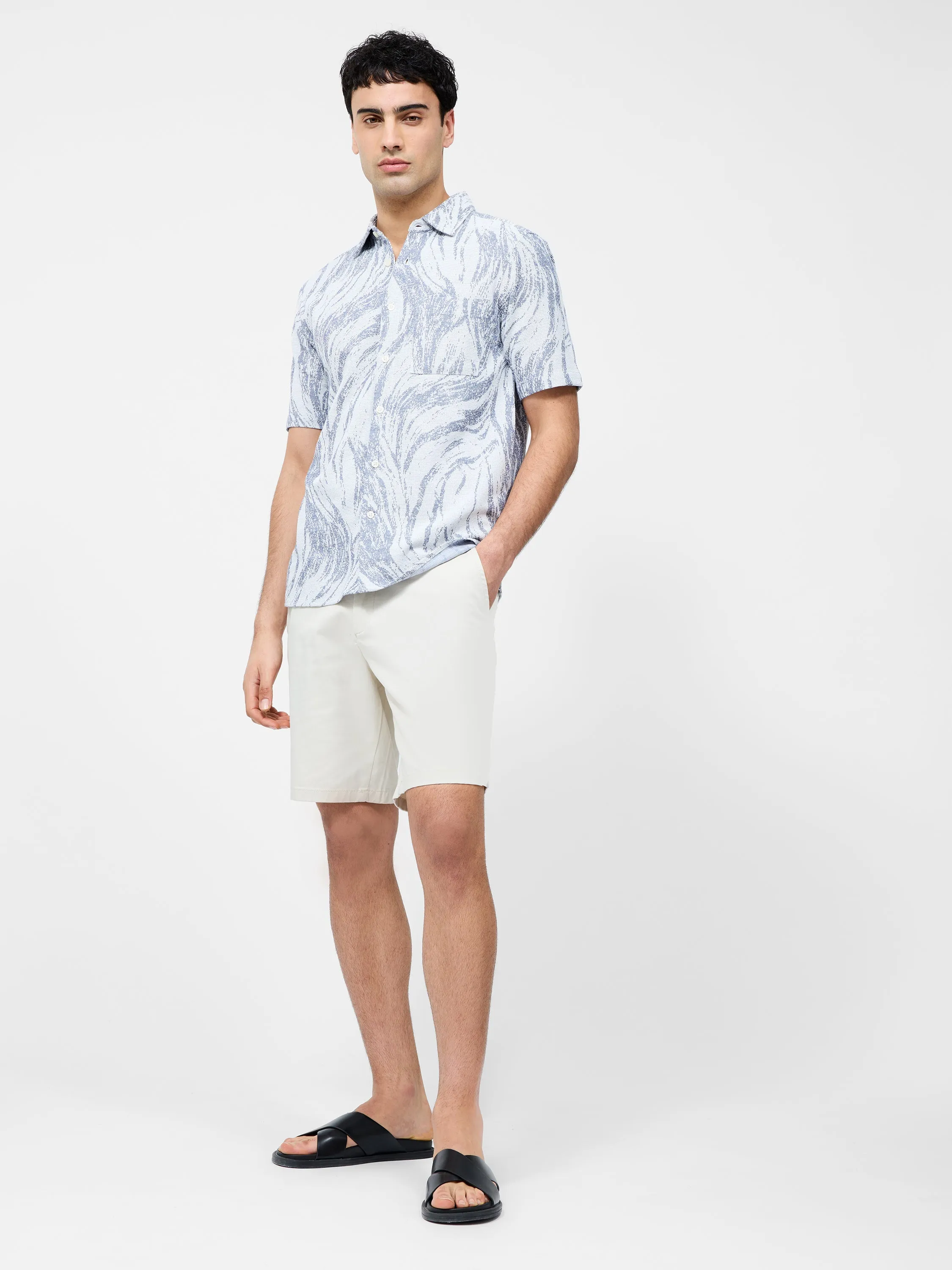 Marbled Short Sleeve Shirt