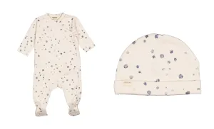 MARMAR 2PC MARBLES RUBETTA FOOTIE W/AIKO HAT