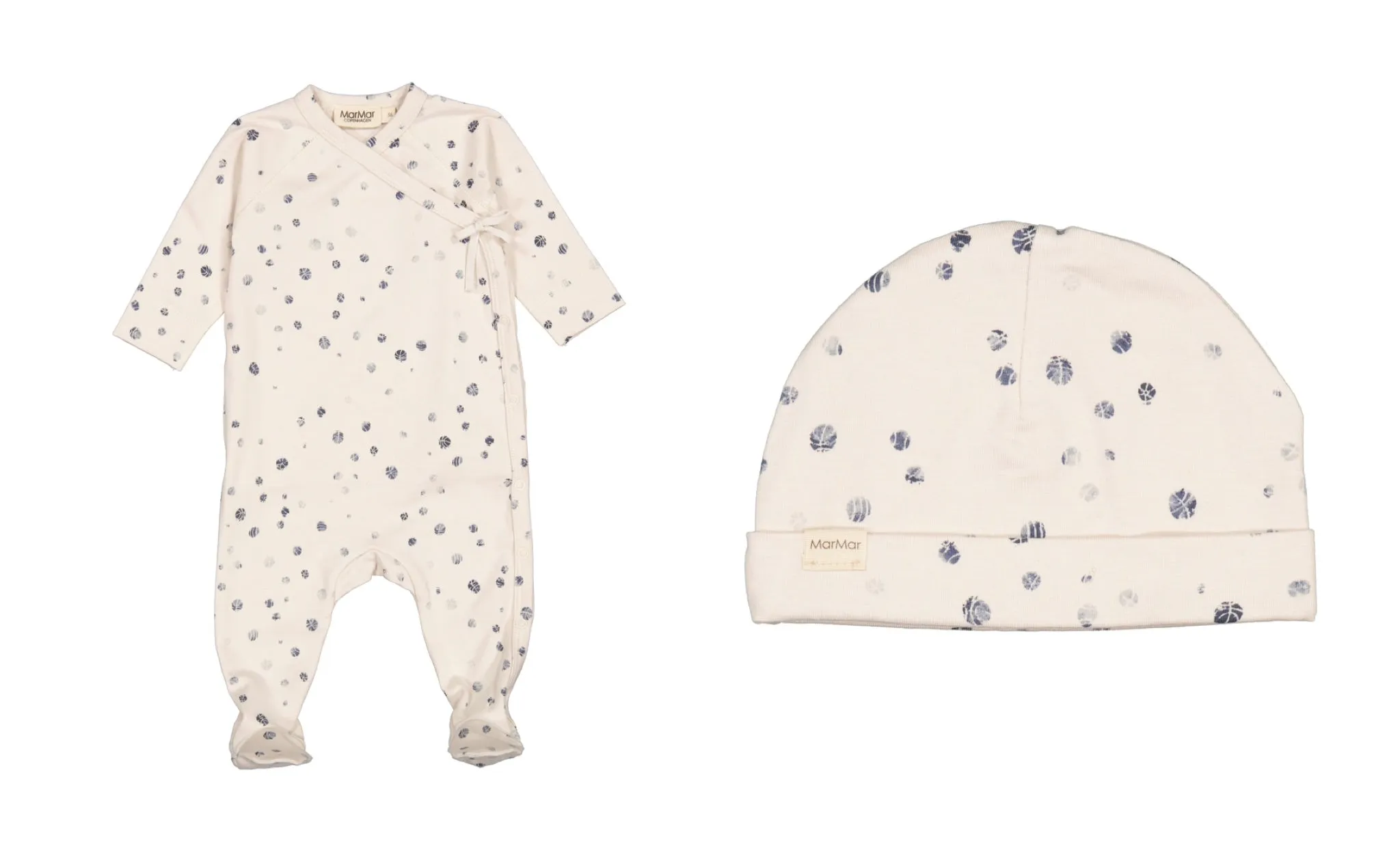 MARMAR 2PC MARBLES RUBETTA FOOTIE W/AIKO HAT
