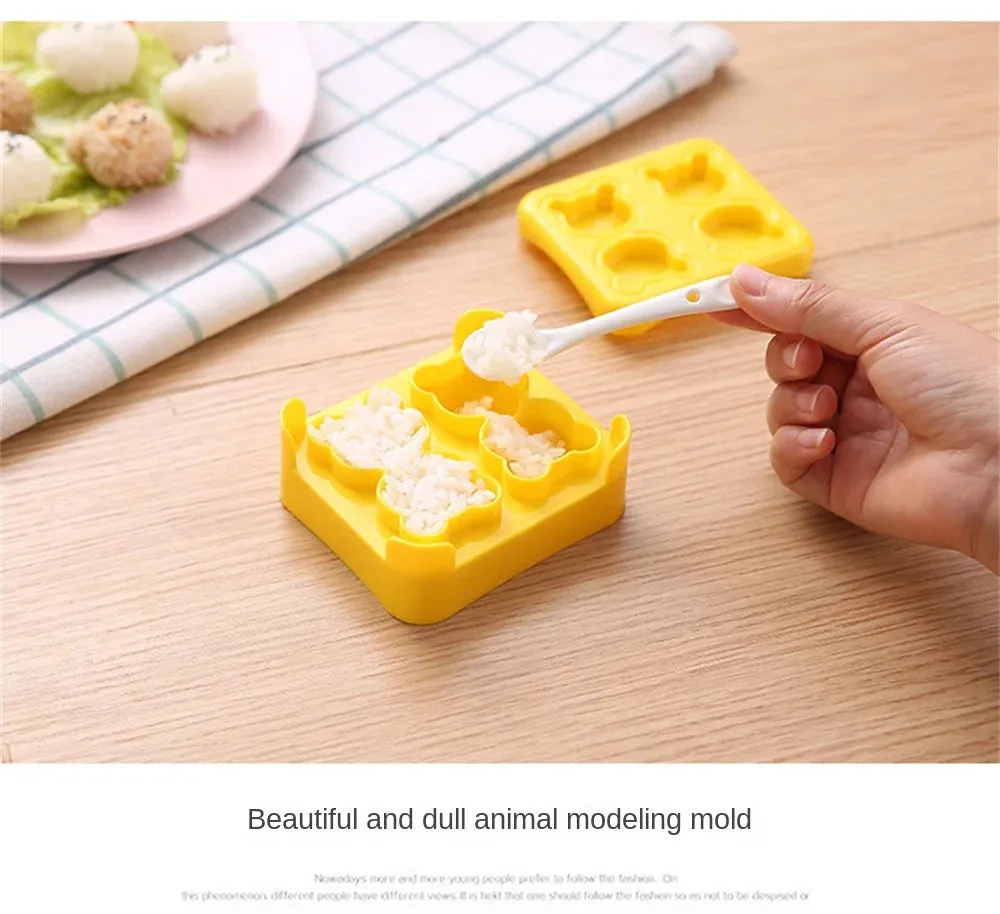 Mini Bento Sushi Rice DIY Mold