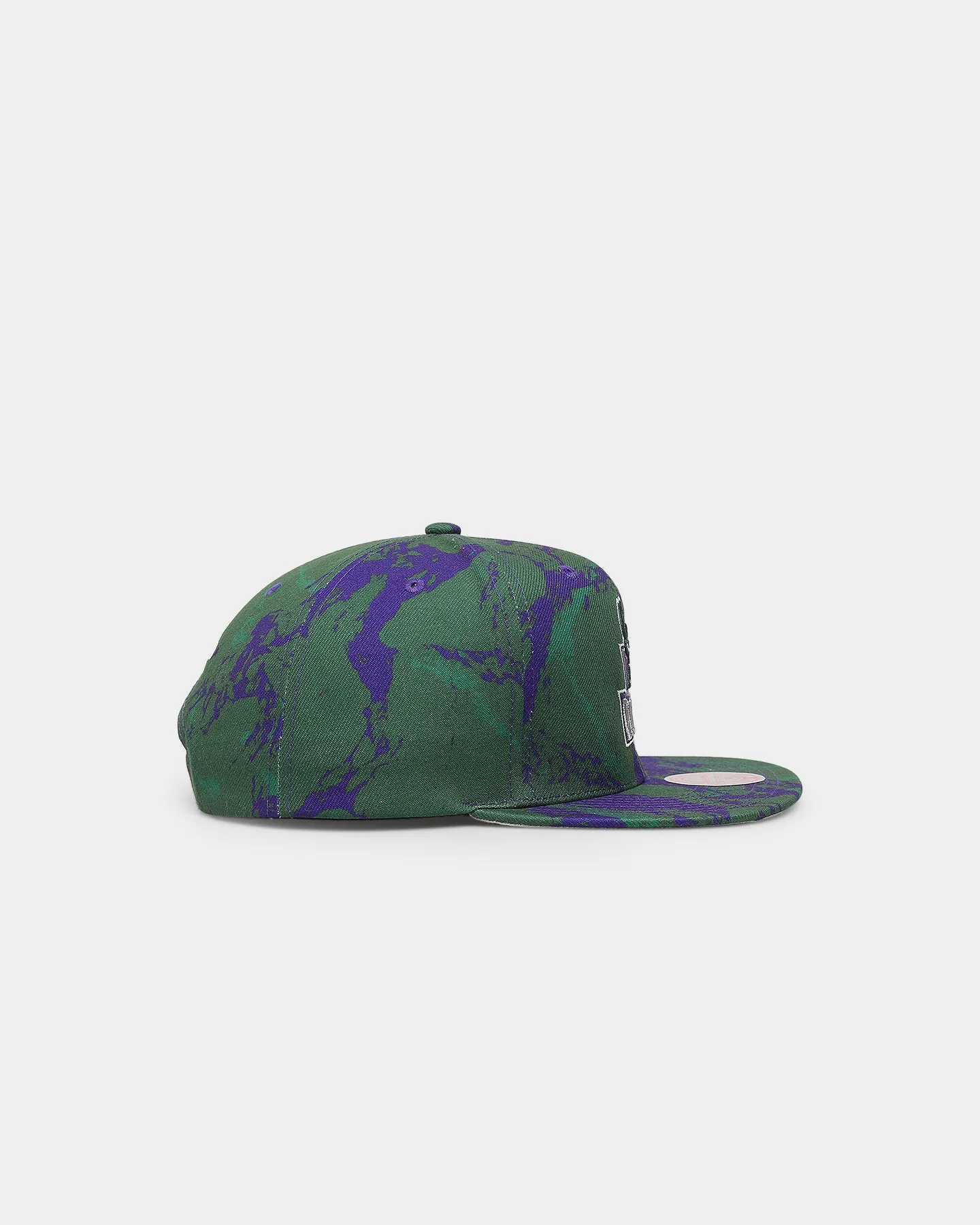Mitchell & Ness Milwaukee Bucks 'Down For All' Original Fit Snapback Green