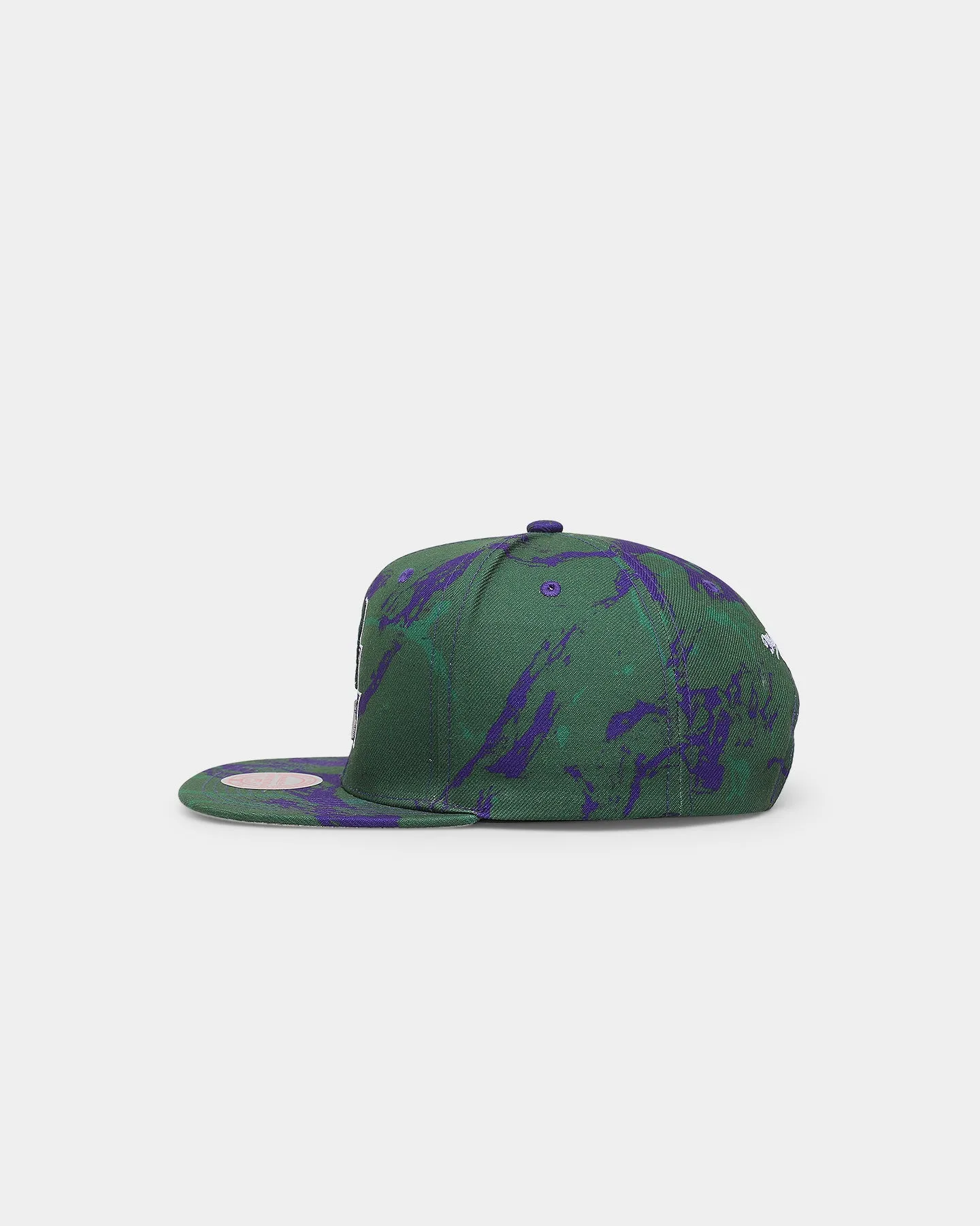 Mitchell & Ness Milwaukee Bucks 'Down For All' Original Fit Snapback Green