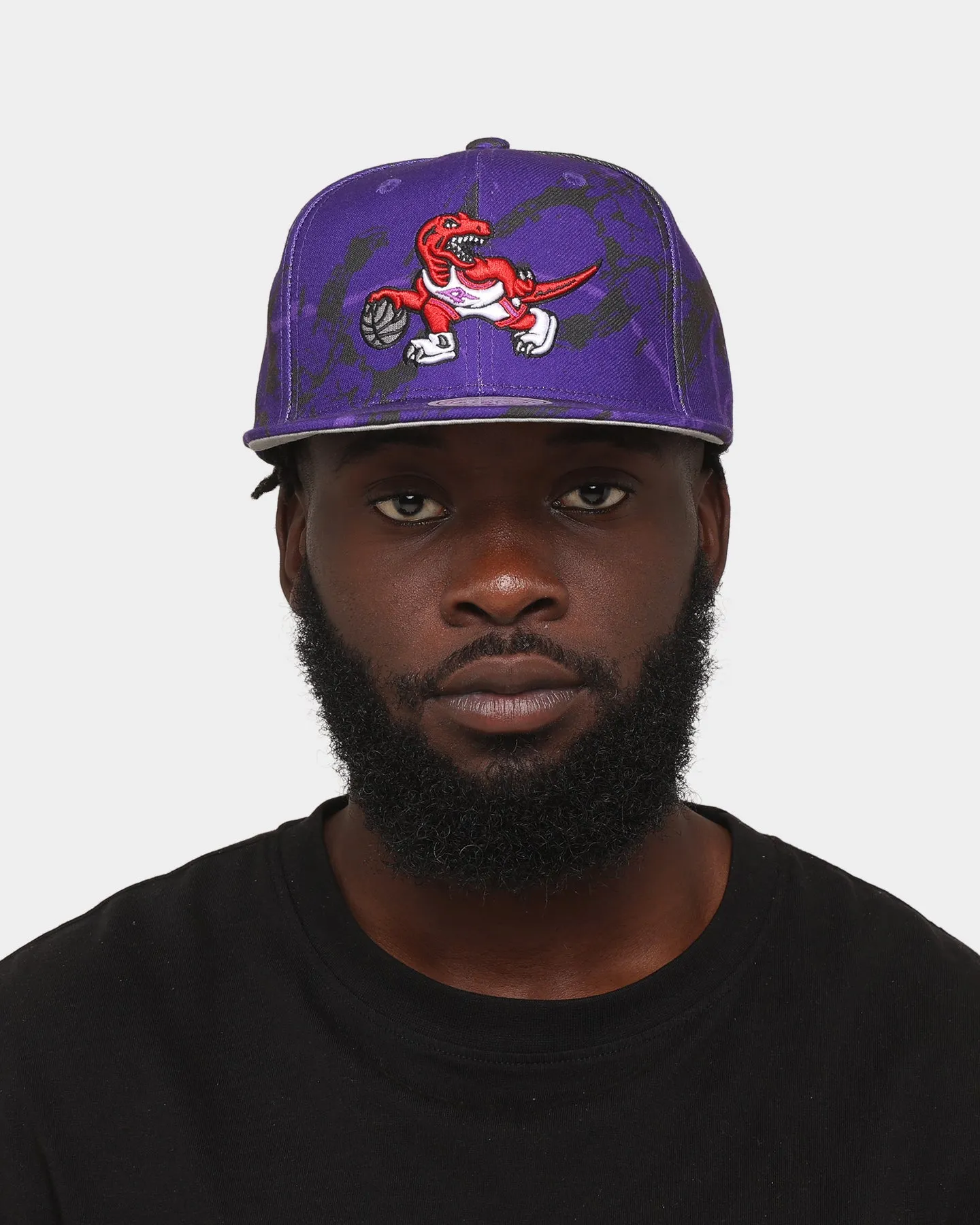 Mitchell & Ness Toronto Raptors 'Down For All' Original Fit Snapback Purple