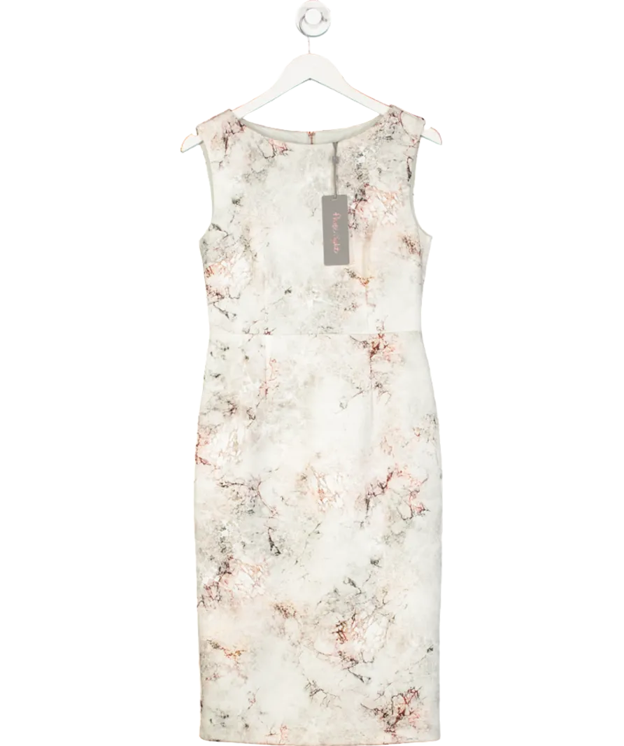 Phase Eight Grey Devils Marble Dress UK 12