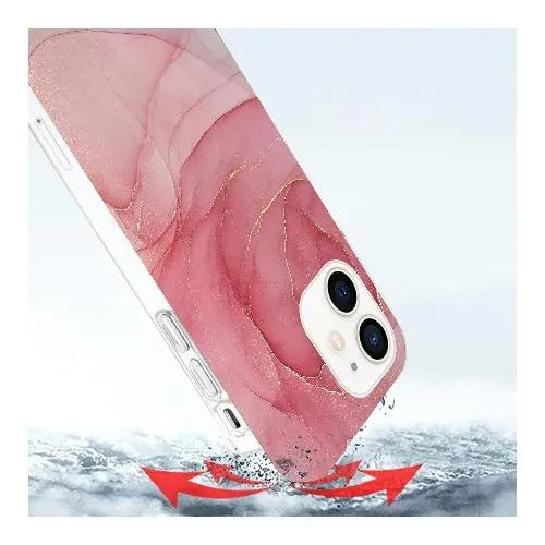 Red Marble Series Case - iPhone 12 mini