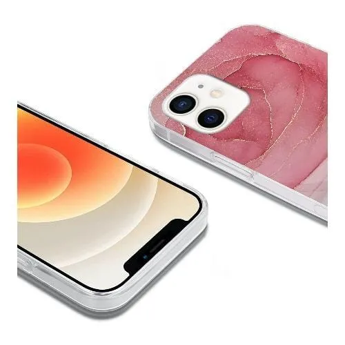 Red Marble Series Case - iPhone 12 mini