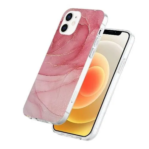 Red Marble Series Case - iPhone 12 mini