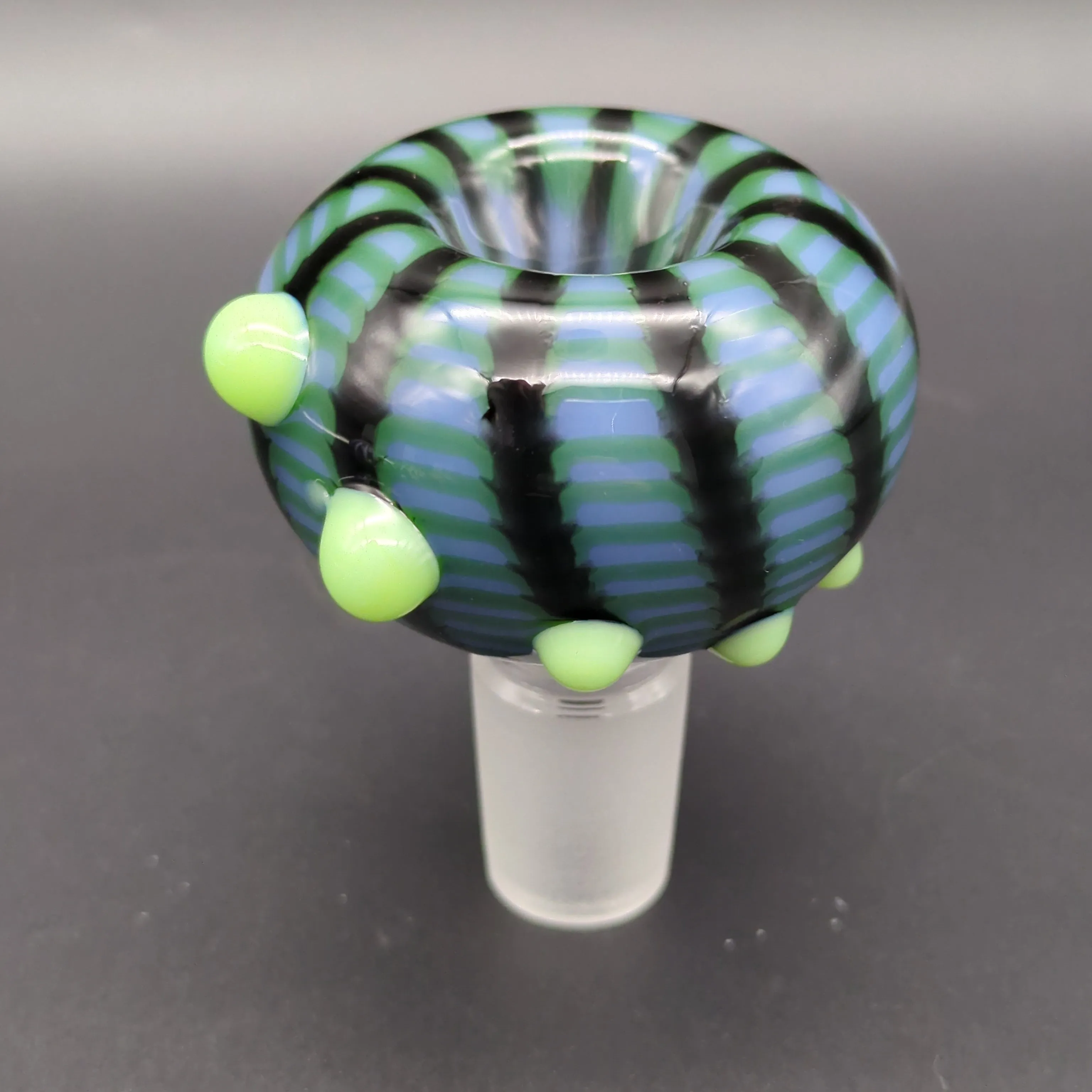 Topsy Turvy Onion Dome Bowl Slide w/ Marbles 18mm