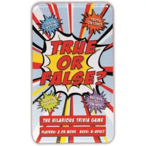 True or False? Tin Game