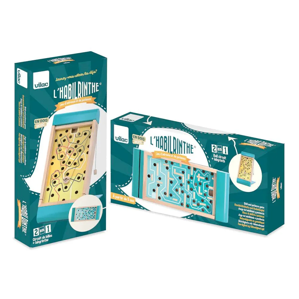 Vilac Labyrinth Skill and Patience Game