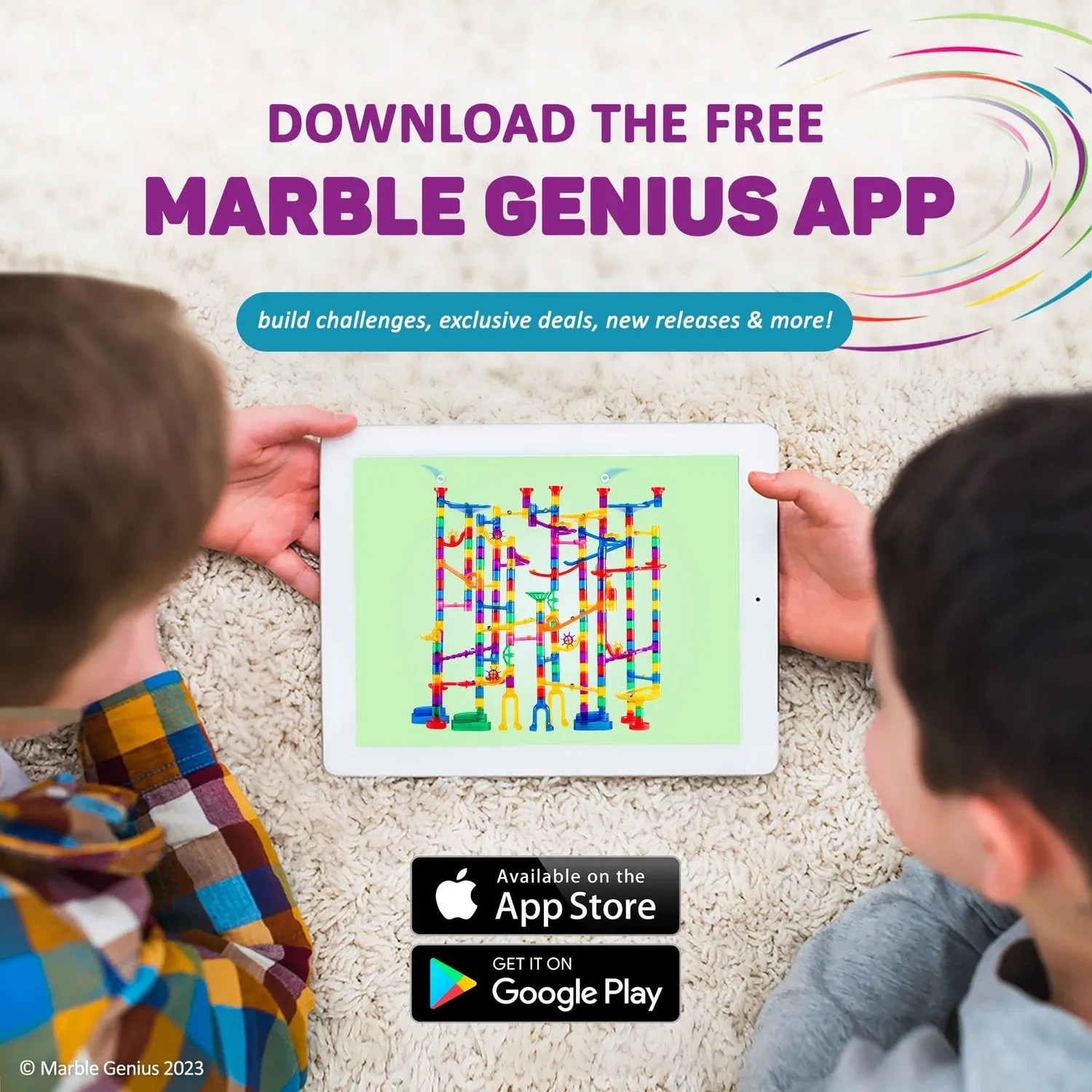 Waterslides & Roller Coasters Marble Run Accessory Set