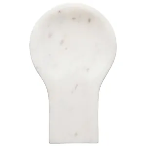 White Marble Spoon Rest