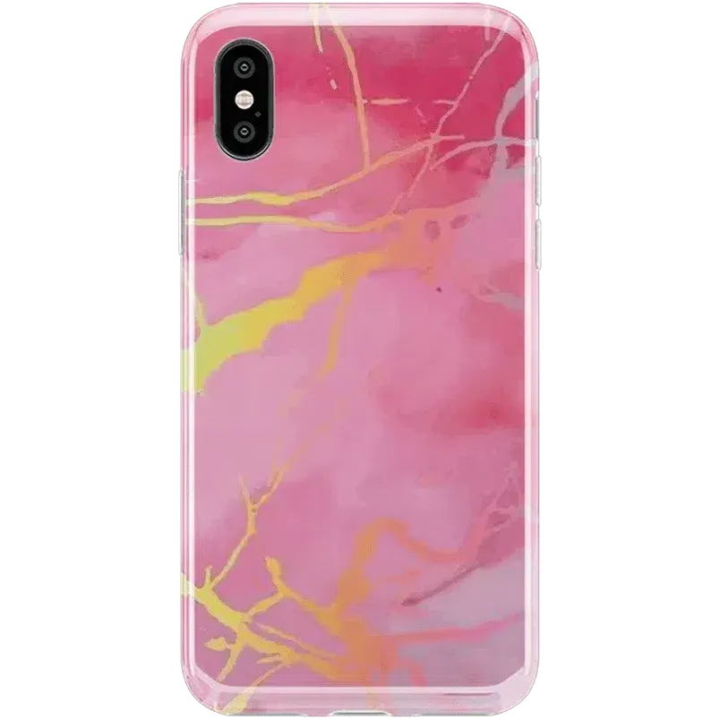 You're the Cutest | Pink Marble Holo Case