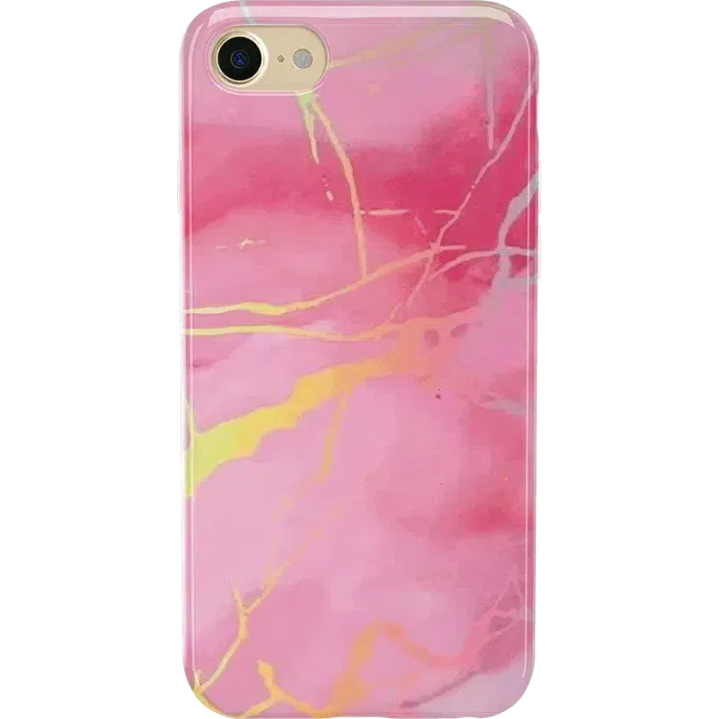 You're the Cutest | Pink Marble Holo Case